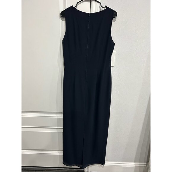 After Dark Womens Black Lace Overlay Short Sleeve Whimsygoth Dress Size 12 - Picture 9 of 12